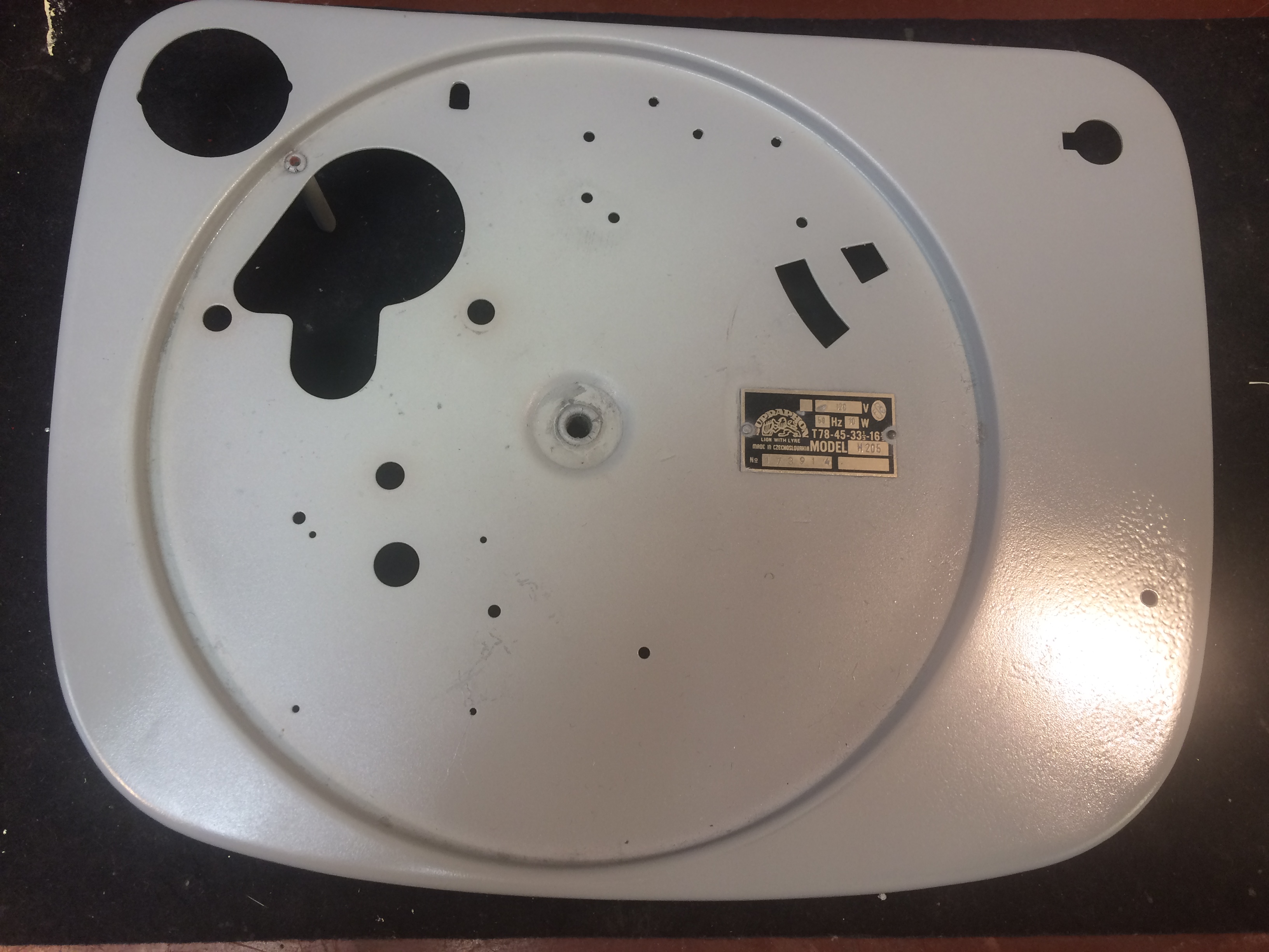Gramofon po servisu – pohled 10