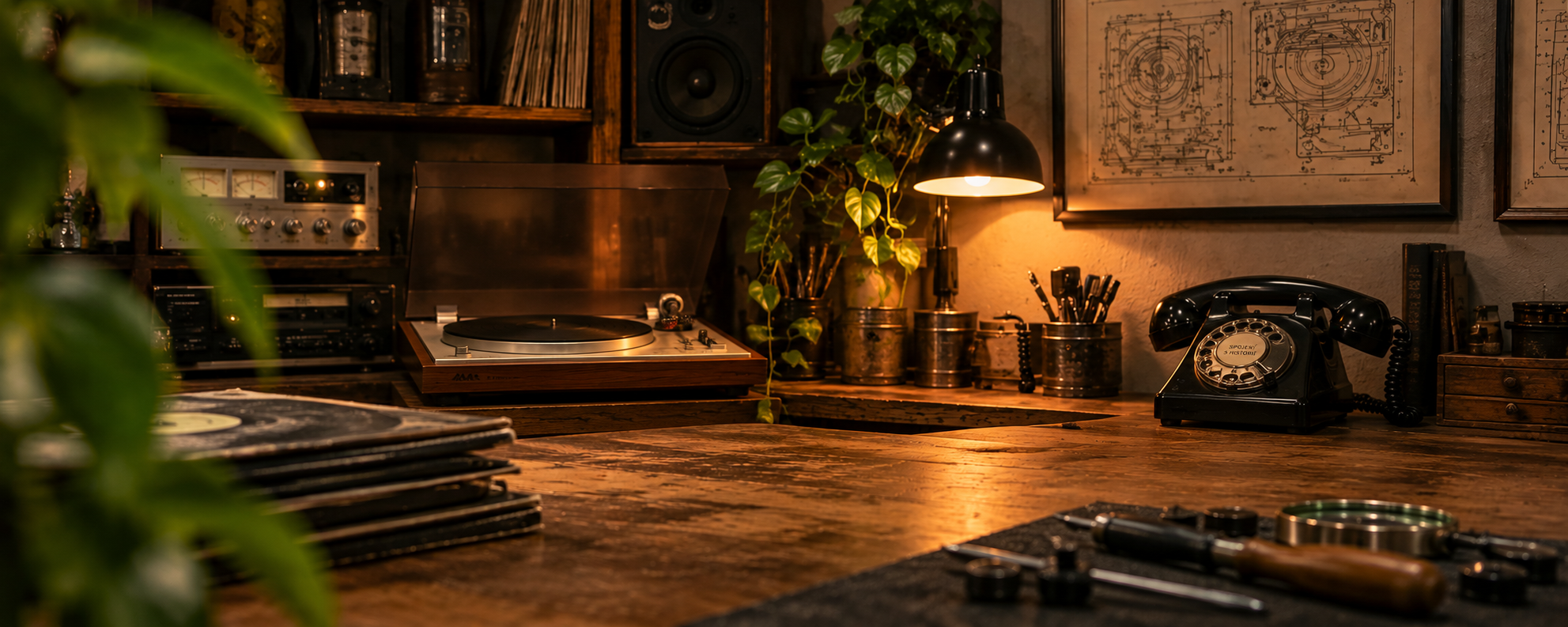 Retro audio technika