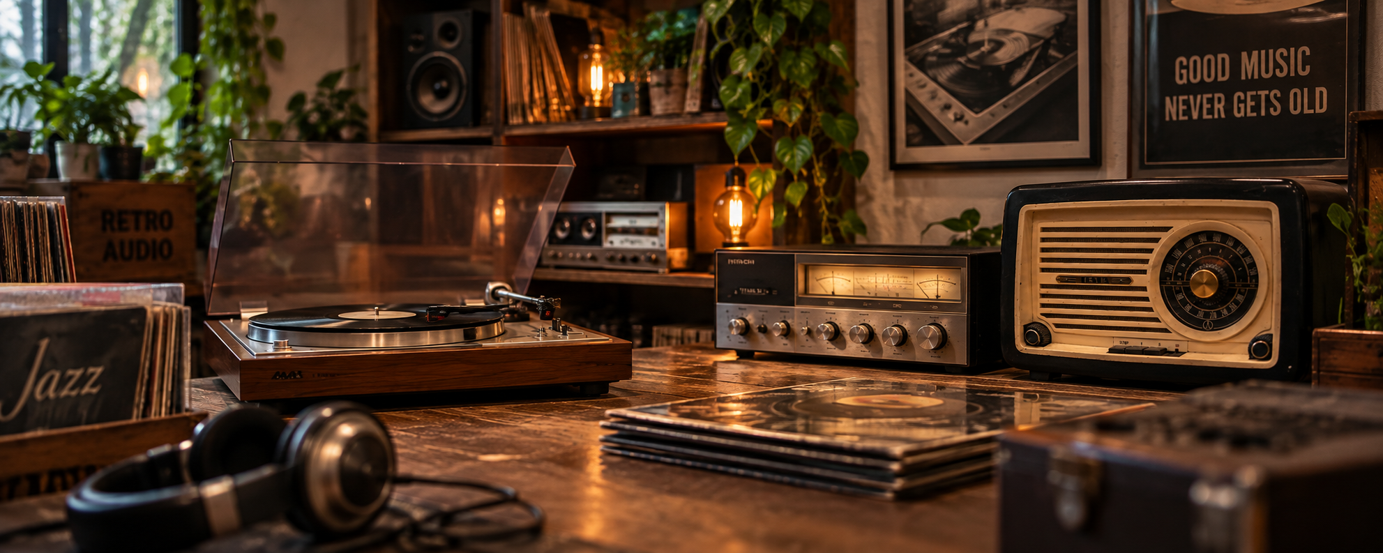 Retro audio technika